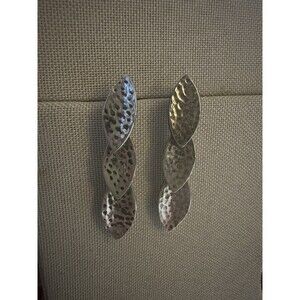 Mexican 925 Sterling Silver Teardrops Earrings